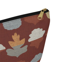 Frond Accessory Pouch w T-bottom in Red